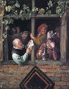 Jan Steen Rhetoricians at a Window France oil painting artist
